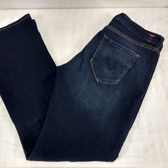 ! iT LOS ANGELES WOMENS BLUE JEANS INDIGO 29 X 29 Mid Rise - Picture 2 of 8